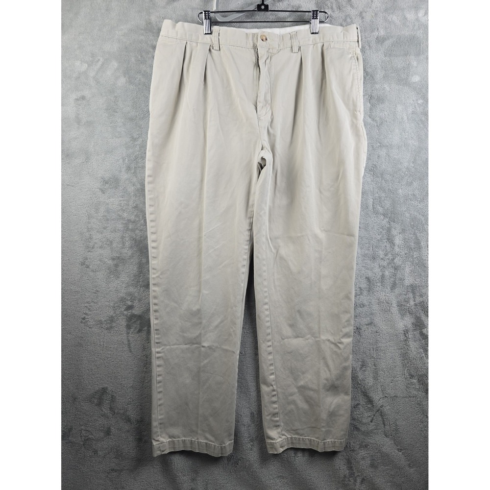 Polo Ralph Lauren Pants Men 36x30 Beige Chino Classic Fit Preppy Twill Work